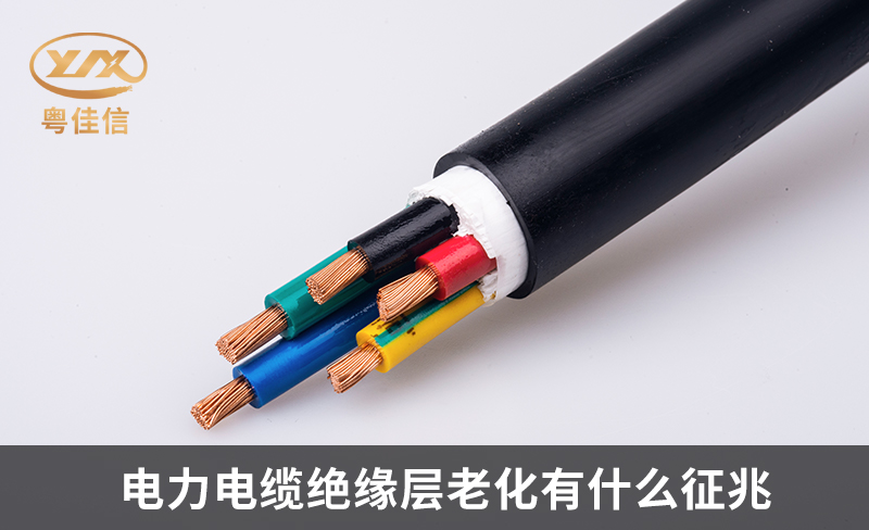 如何判断电力电缆绝缘层的老化现象？